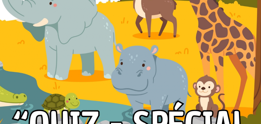 PARTIR EN LIVRE "Quiz - Spécial animaux de la jungle"