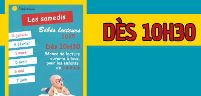 ANIMATION "Les bébés lecteurs 2025"