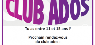 NOUVEAU - Club ados