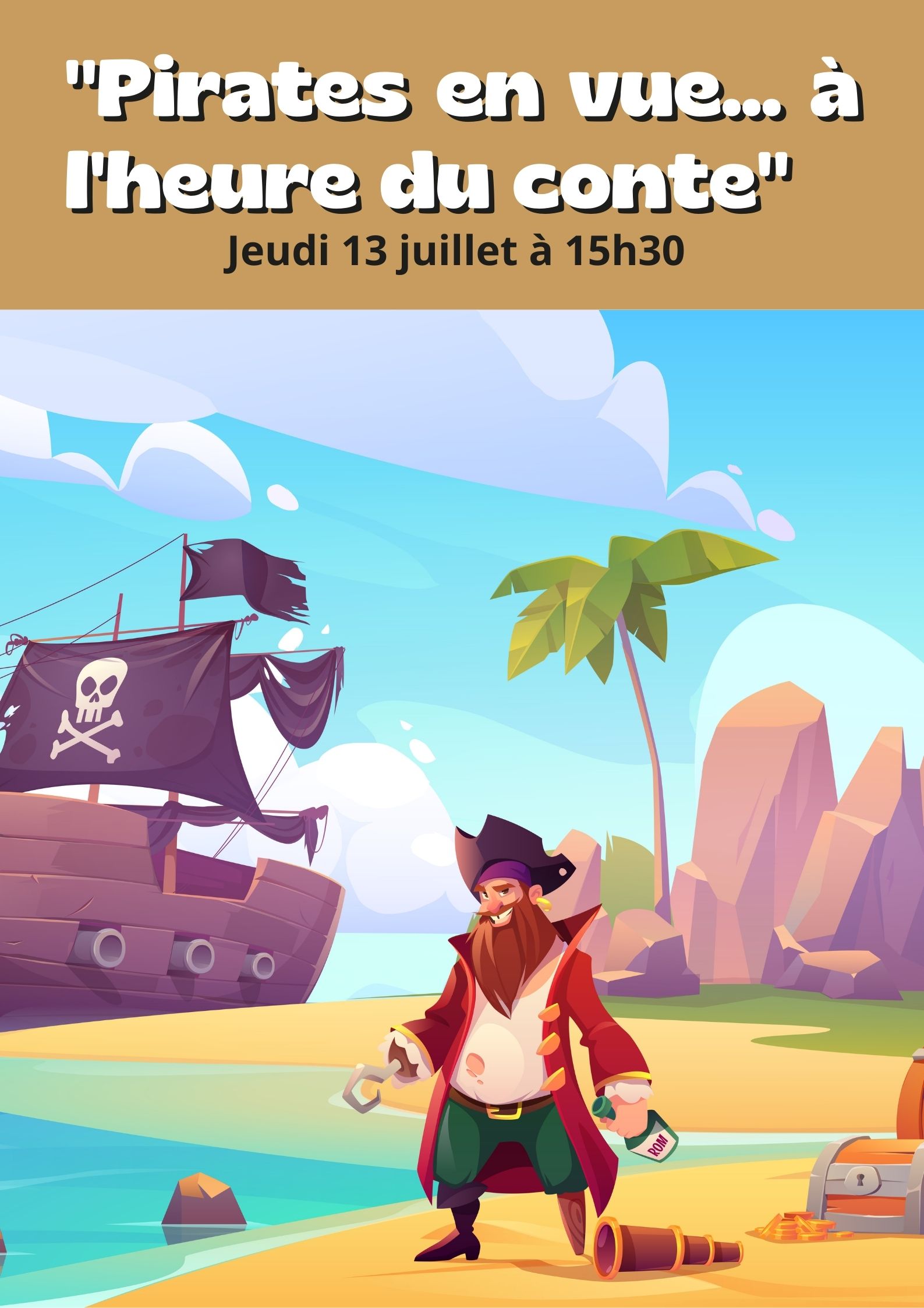 "Pirates en vue... à l'heure du conte"