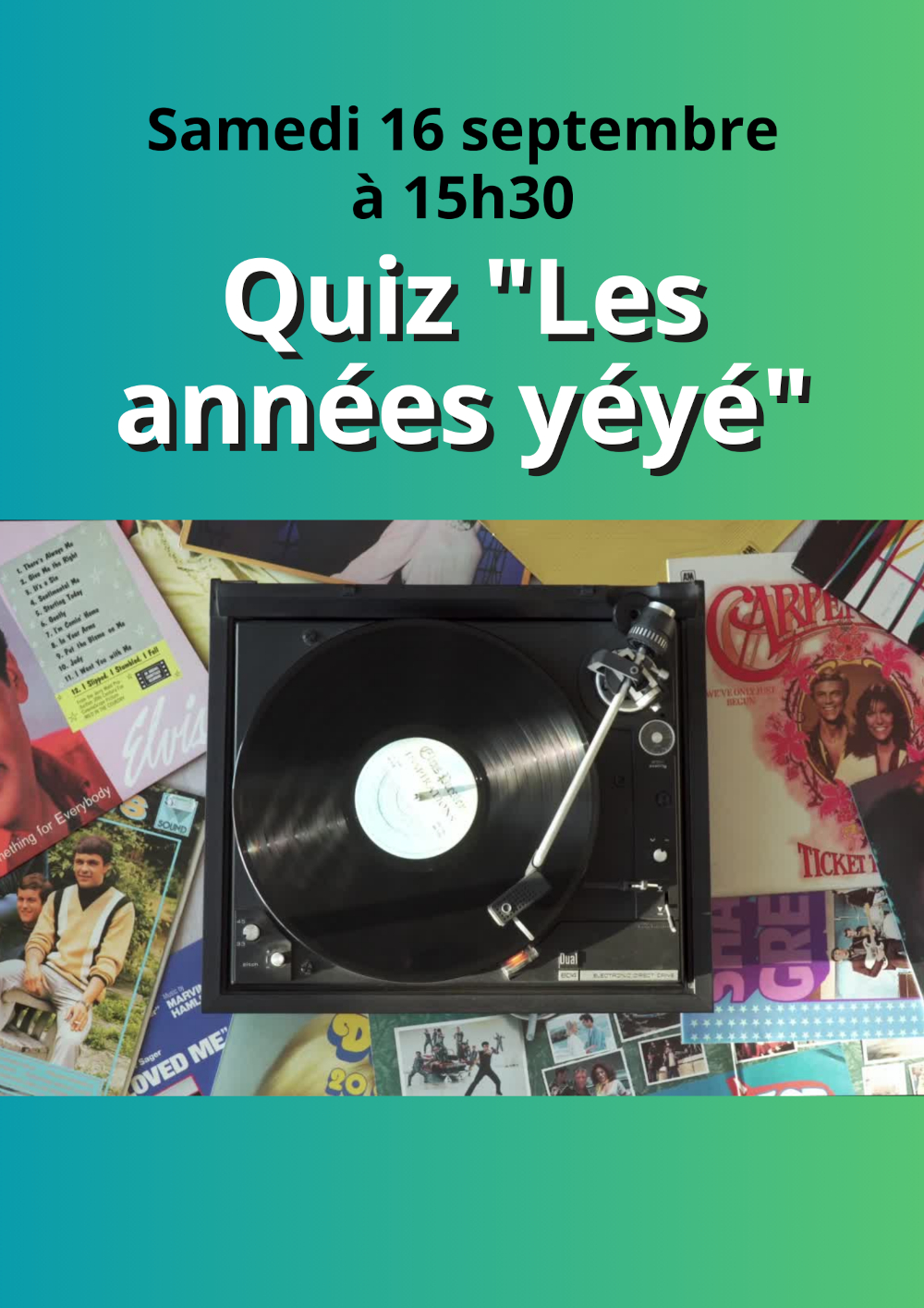 Animation Quiz à la médiathèque de Merville