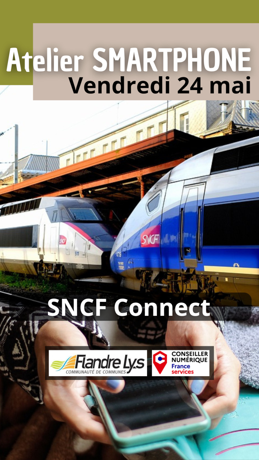 Atelier SMARTPHONE "SNCF Connect"