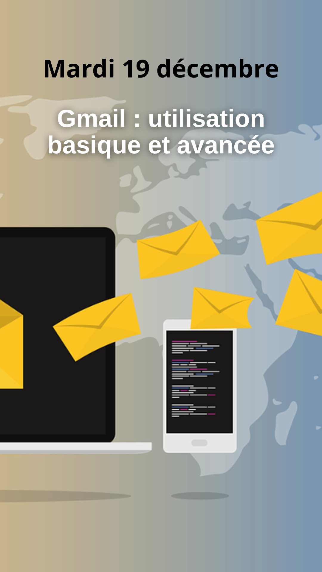 Formation collective "Gmail : utilisation basique et avancée"