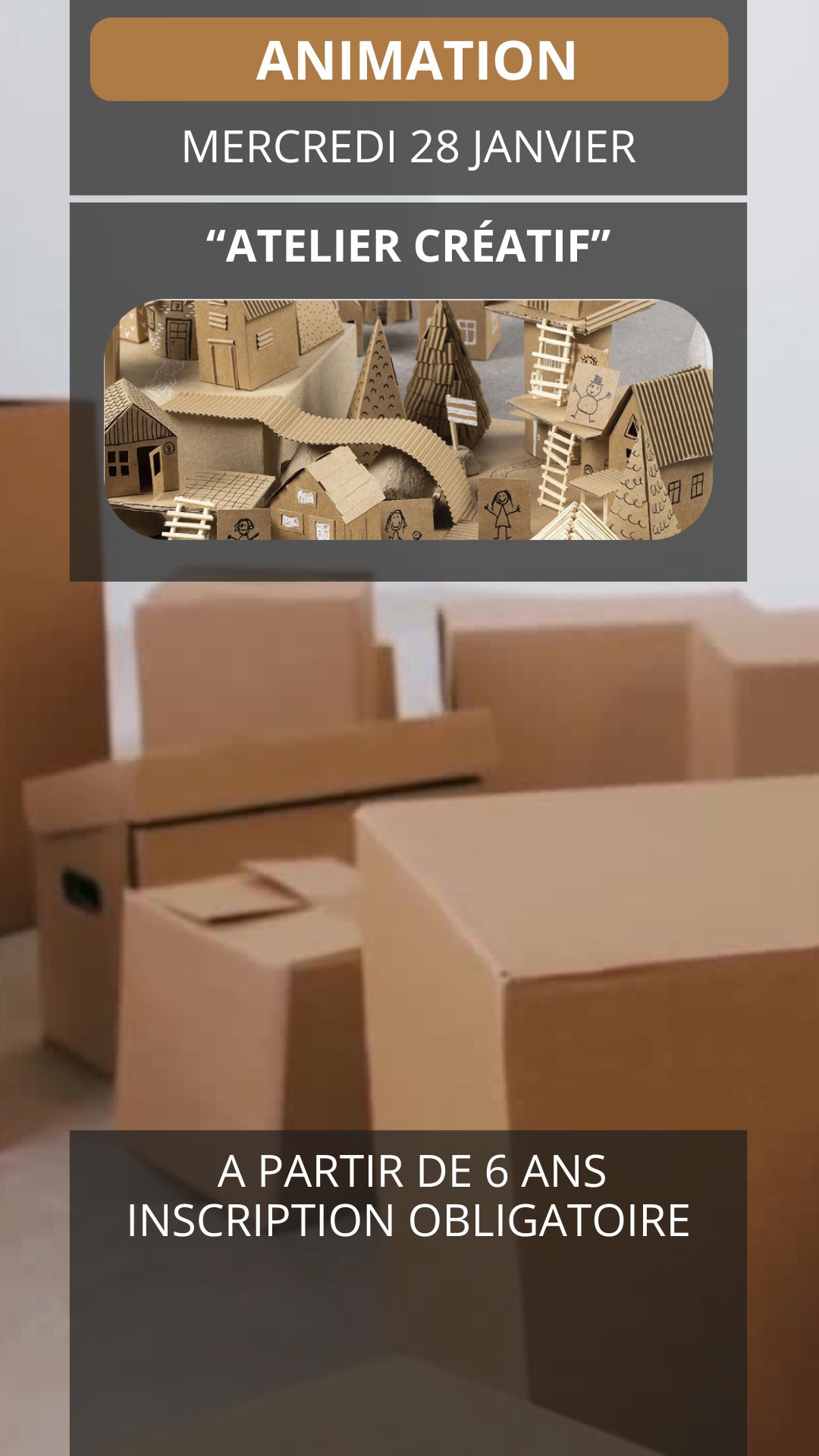 ANIMATION - Atelier Créatif