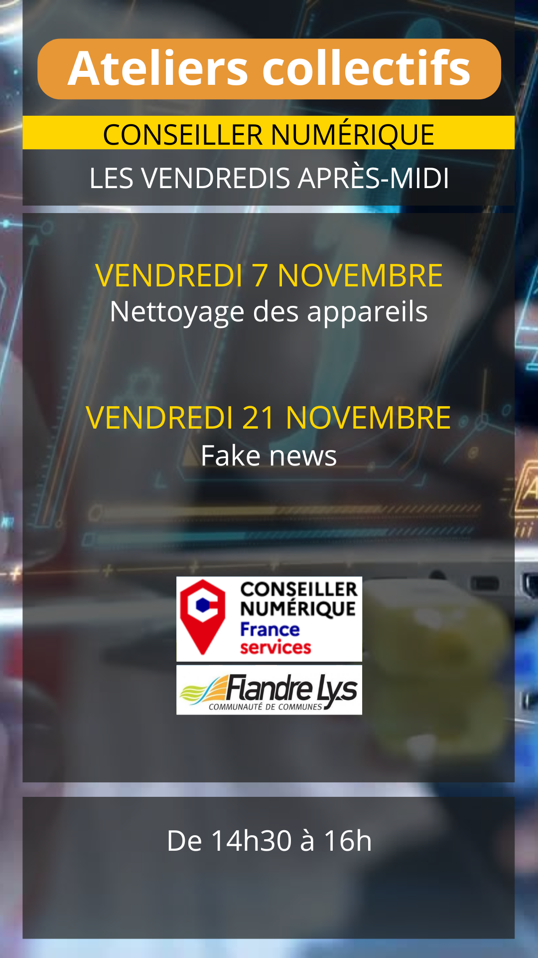 ATELIER COLLECTIF - CONSEILLER NUMERIQUE "Fake news"